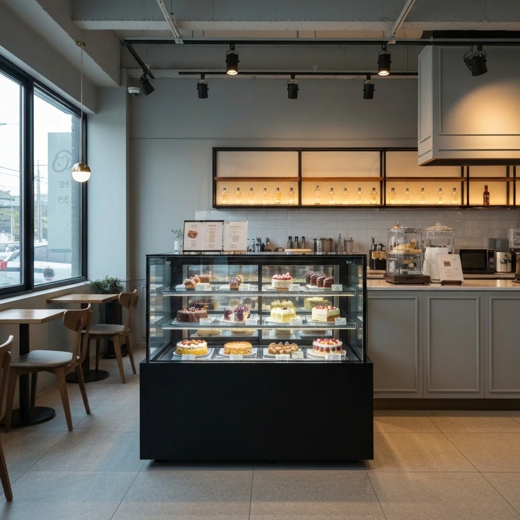 제과용진열장저렴한곳 - 인테리어와_조화로운_진열장_선택
