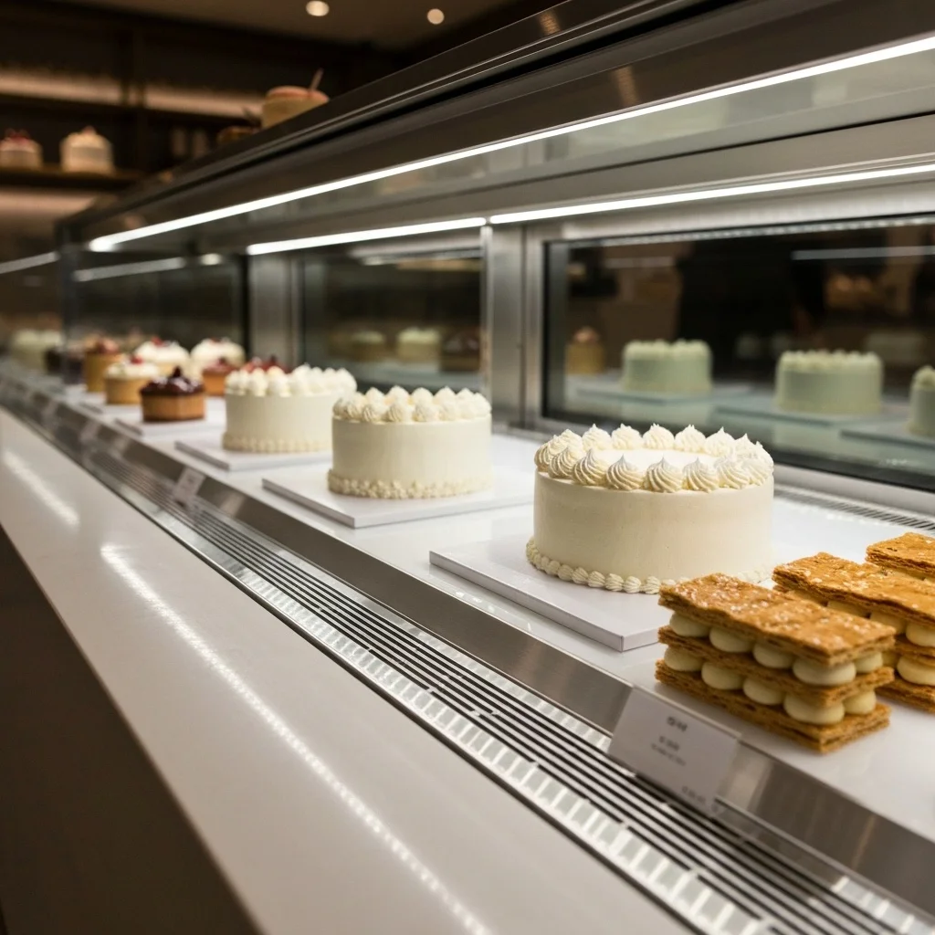 제과용알루미늄쇼케이스업체 - 내구성이 뛰어난 알루미늄 프레임