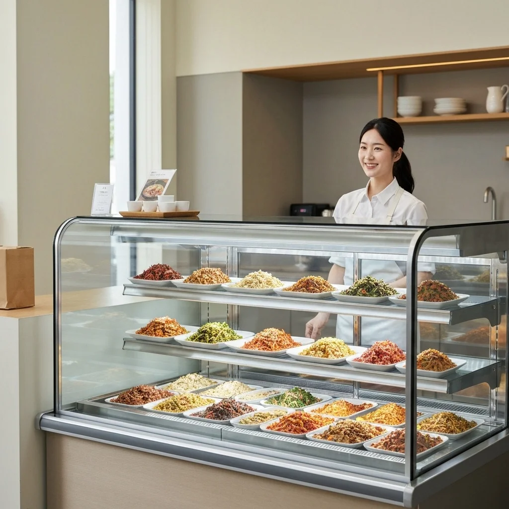 반찬집용뒷문쇼케이스견적문의 - 2026년형_반찬_쇼케이스