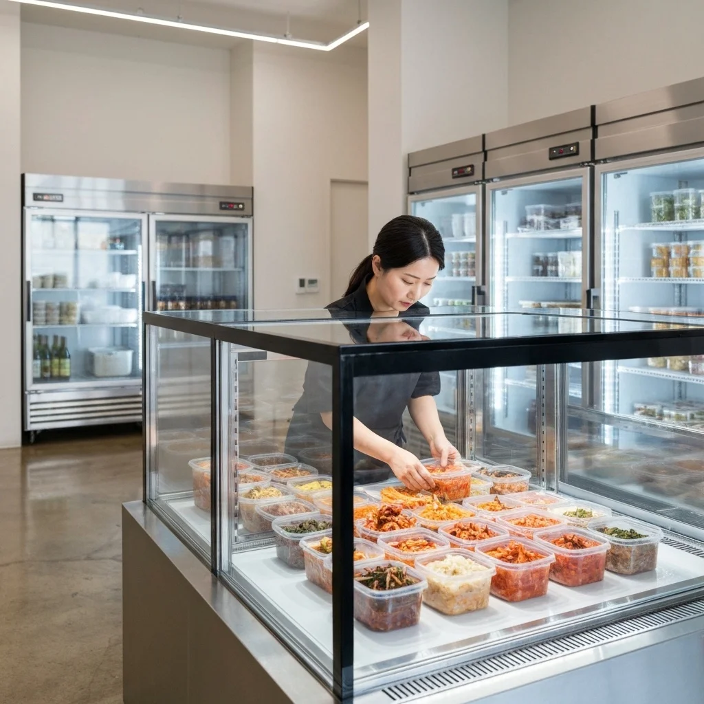 반찬집용앞문쇼케이스업체 - 2026 반찬 쇼케이스 트렌드
