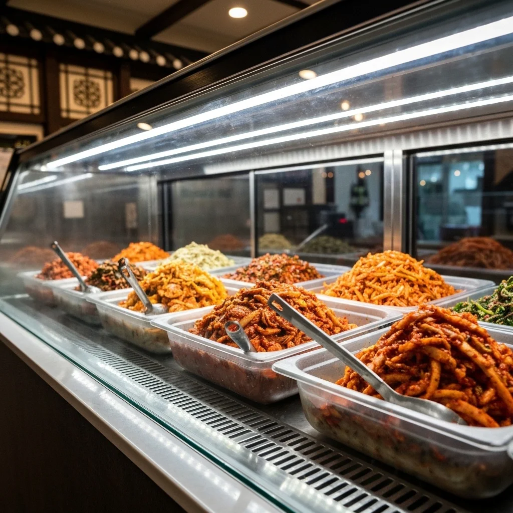 반찬집용앞문쇼케이스업체 - 신선도가 보이는 투명한 유리