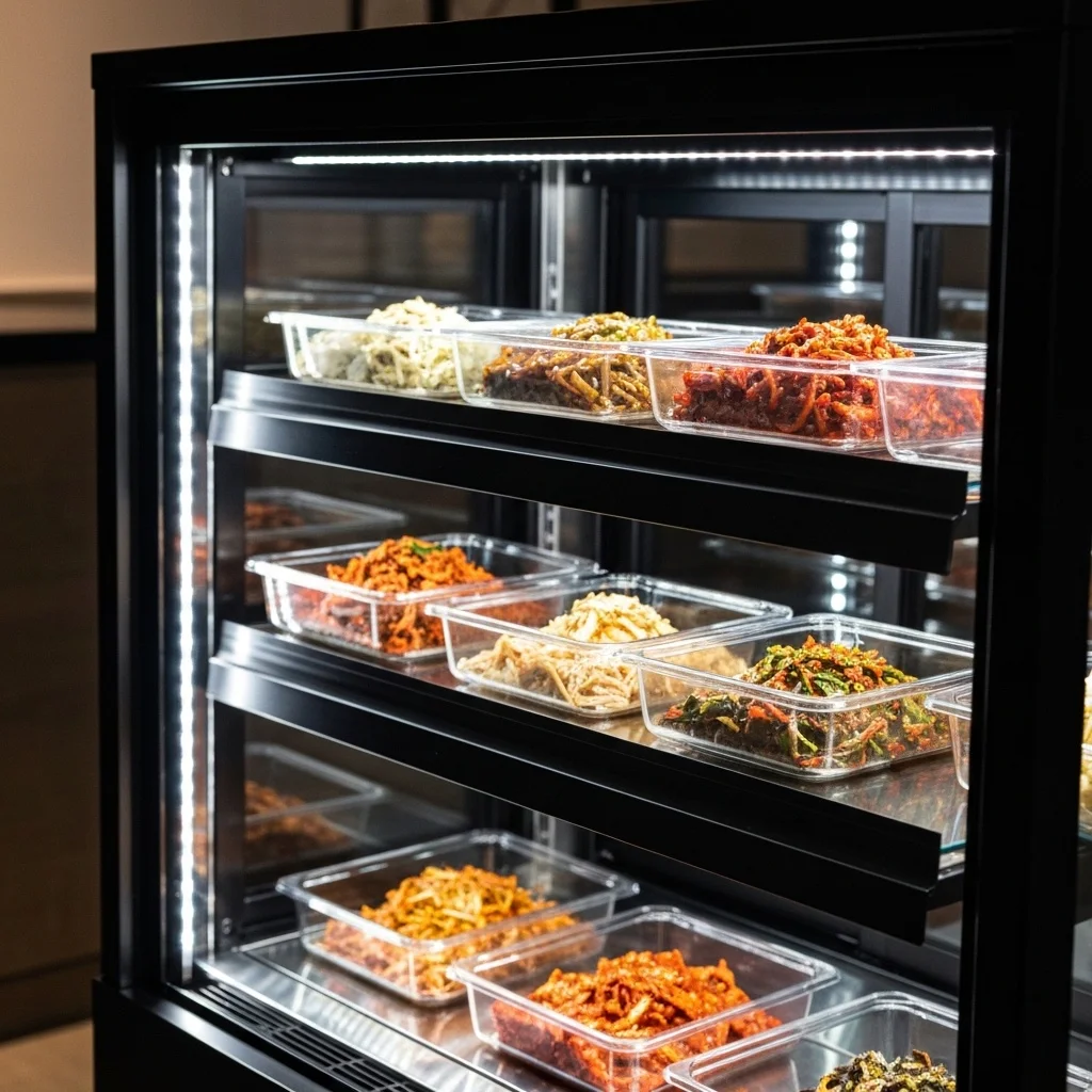 반찬집용오픈다단쇼케이스추천 - 프리미엄_냉각_기술