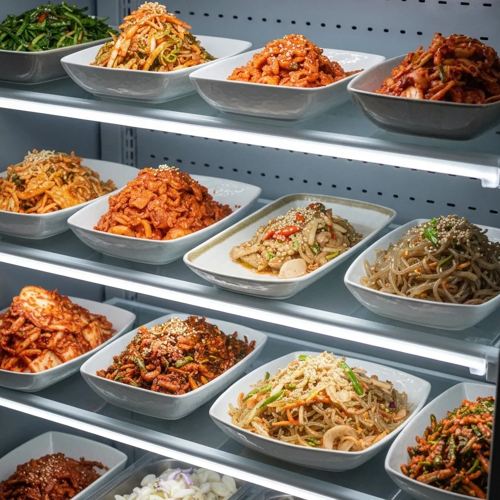 반찬집용오픈다단쇼케이스저렴한곳 - 신선도를_결정하는_냉각시스템