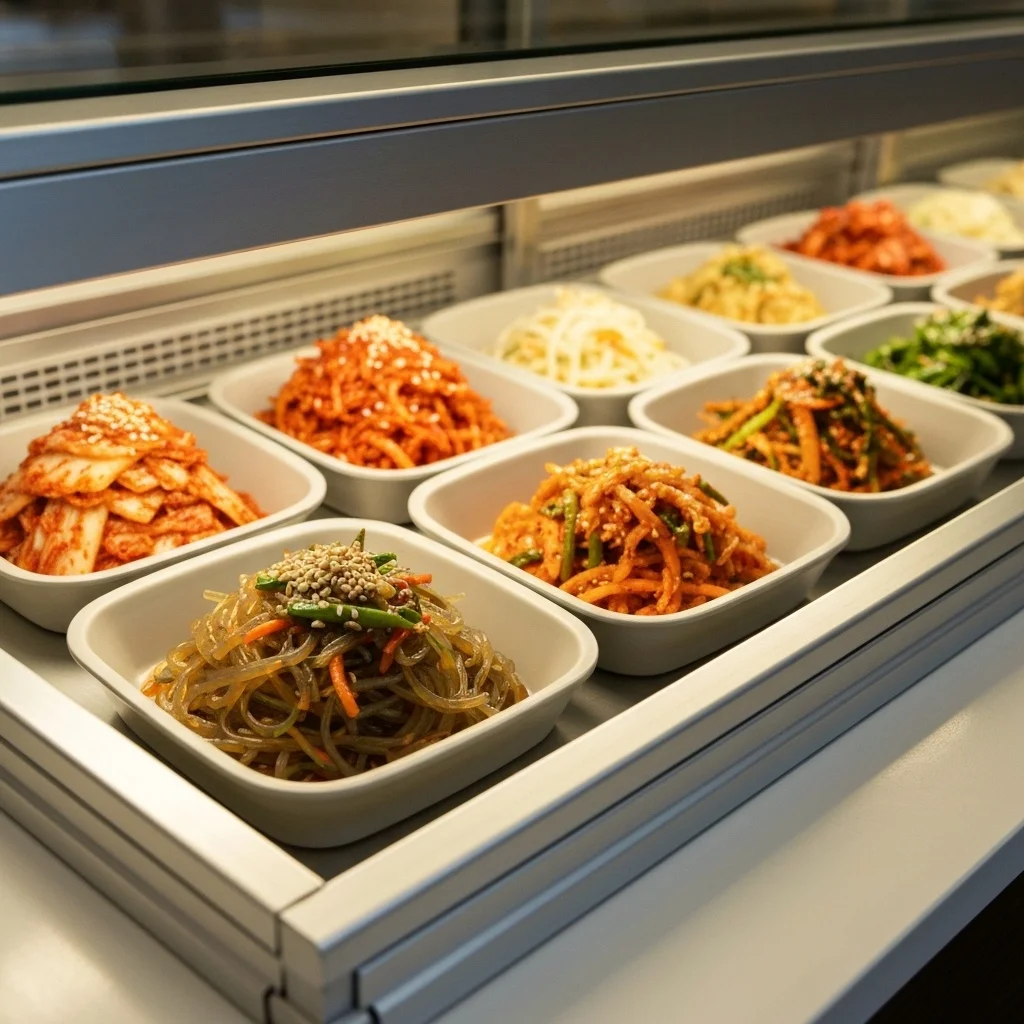 반찬가게알루미늄쇼케이스업체추천 - 선명한_진열_효과