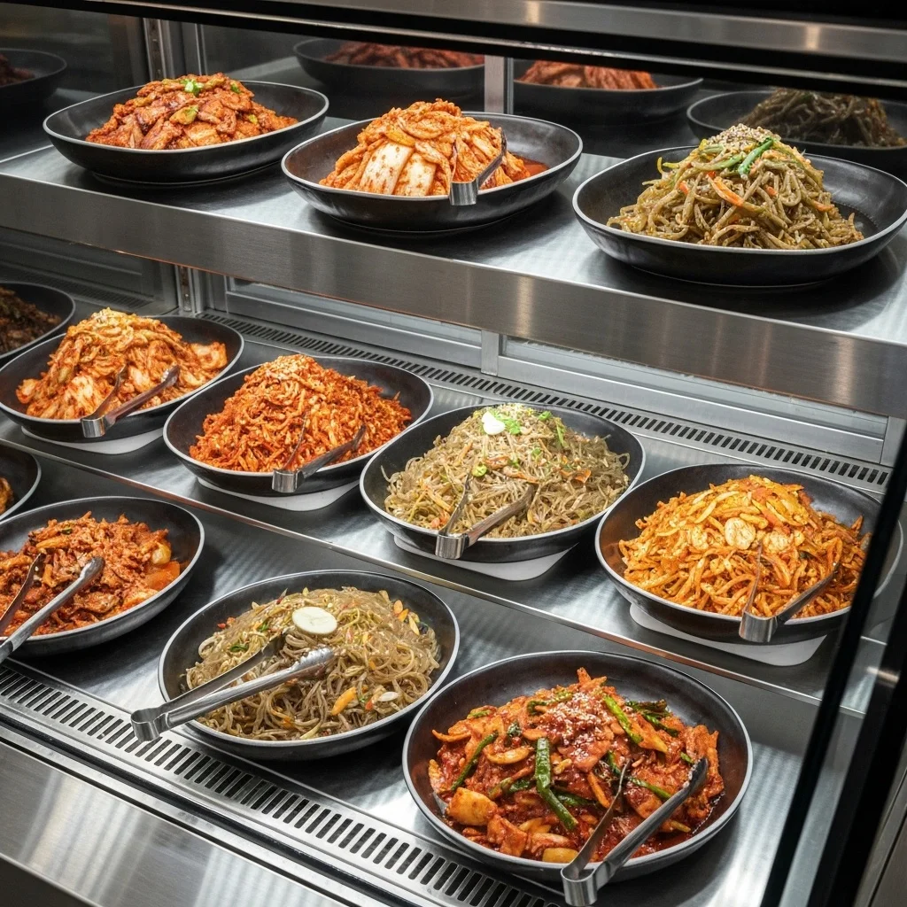 반찬가게알루미늄쇼케이스견적문의 - 반찬_진열_극대화