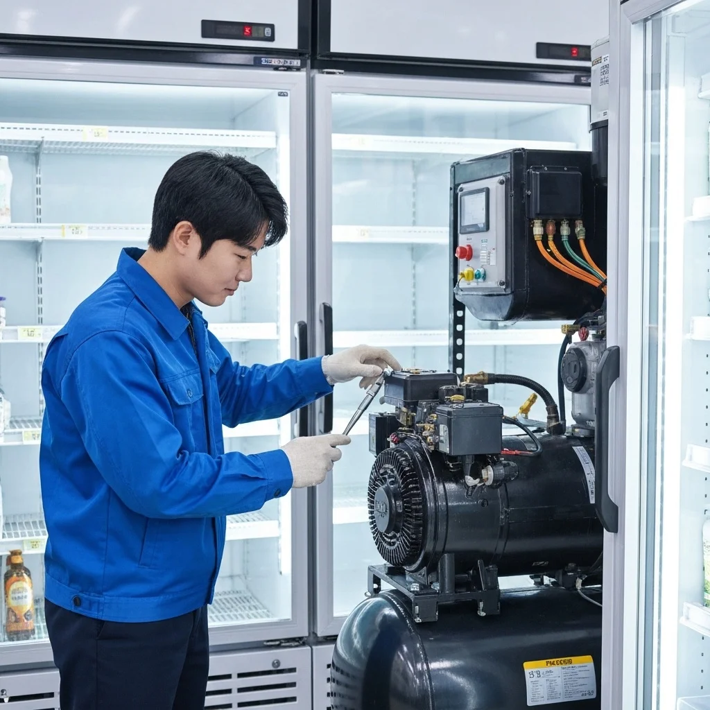 반찬가게LED쇼케이스추천 - 인버터_컴프레서_점검