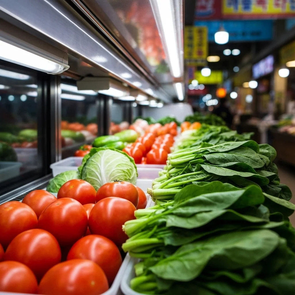 반찬가게LED쇼케이스제품 - 신선도를_높여주는_고연색_LED_시스템