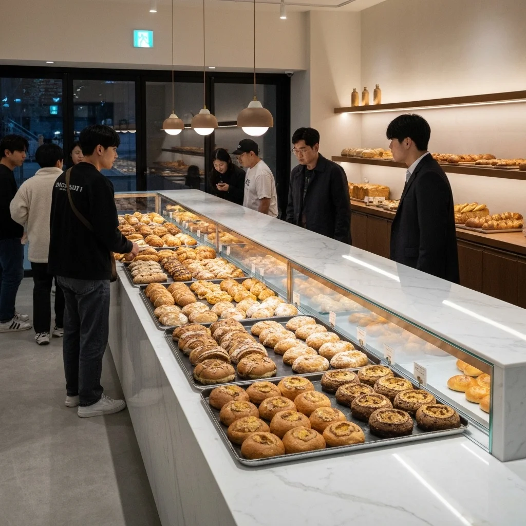 빵집용쇼케이스맞춤제작 - 효율적인_매장_동선_설계