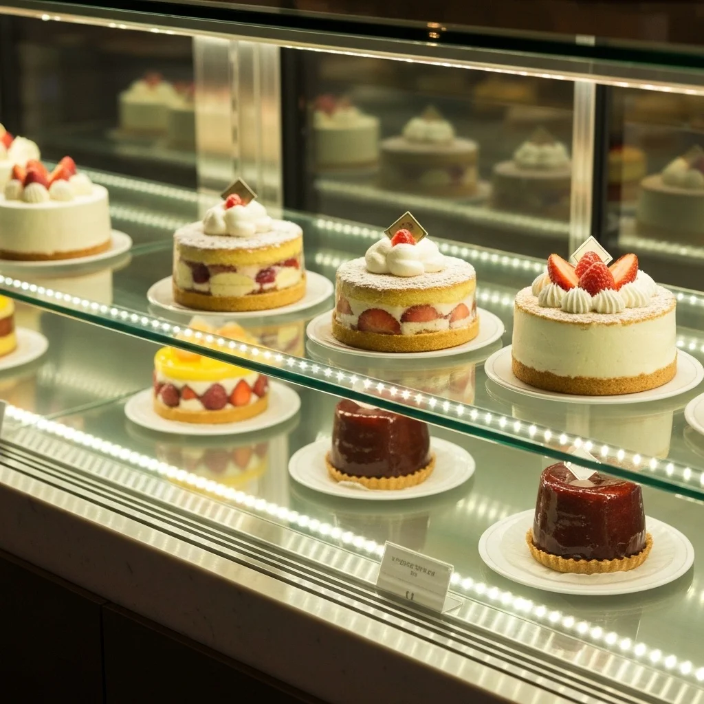 빵집용쇼케이스싼곳 - 고품격_진열_상태