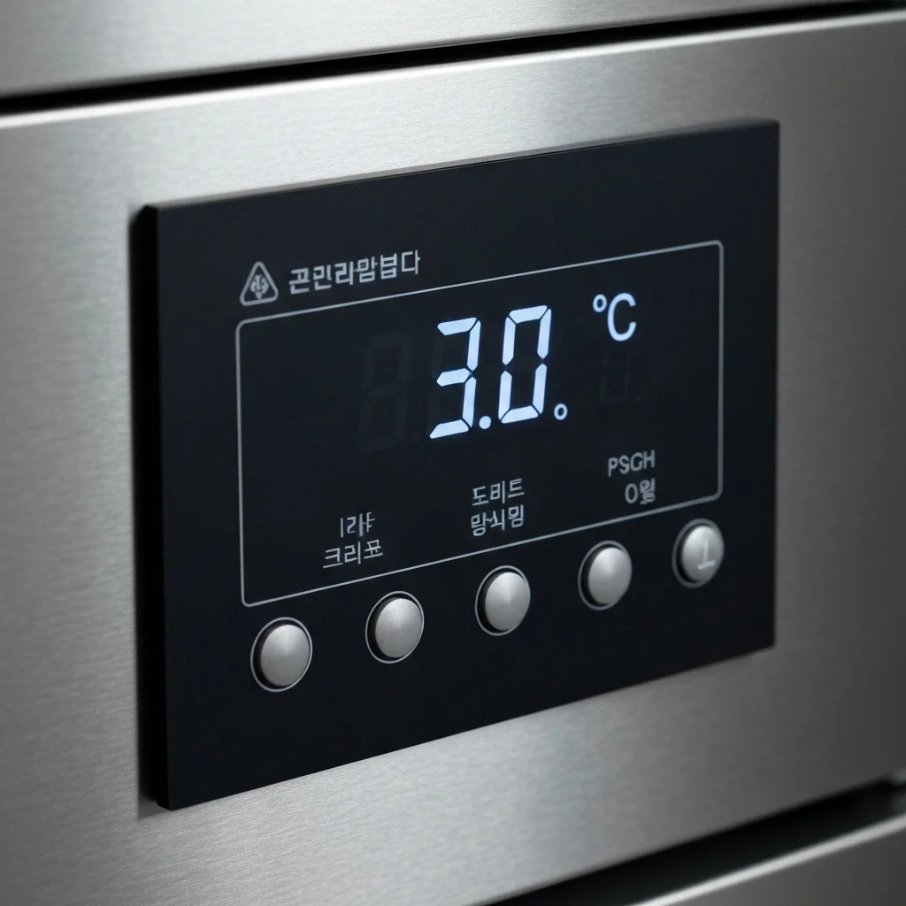 빵집용냉장고저렴한곳 - 정밀_온도_제어_시스템_확인