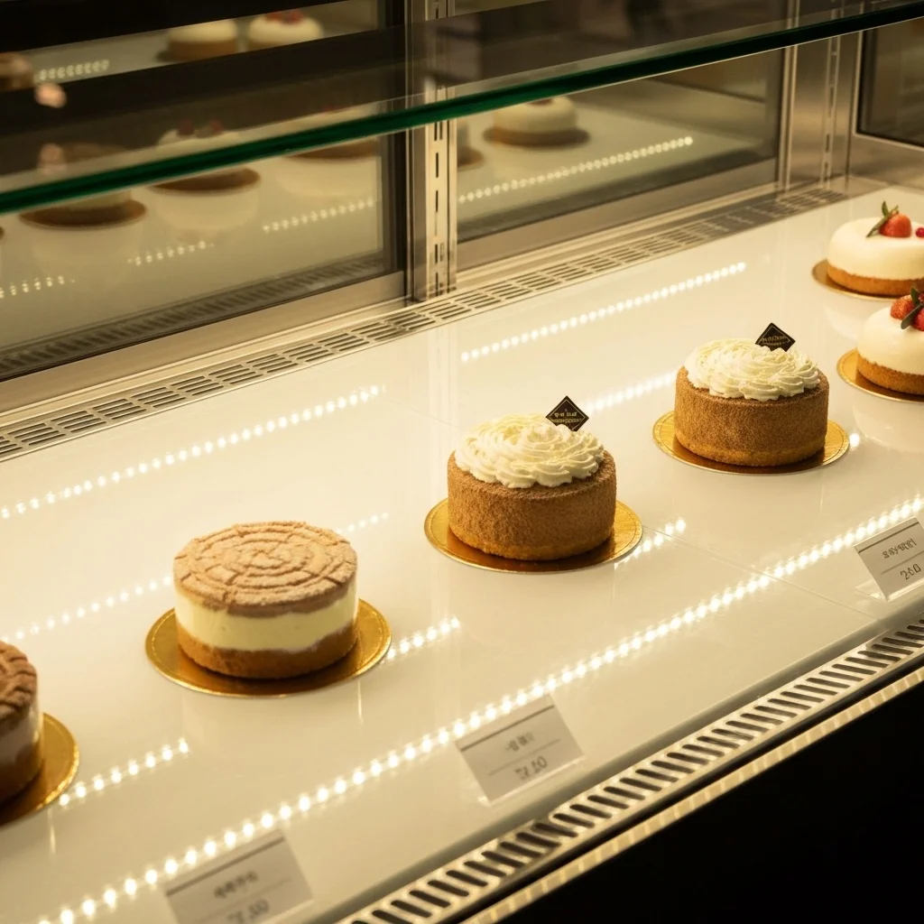 빵집용진열장저렴한곳 - 한성쇼케이스_프리미엄_라인