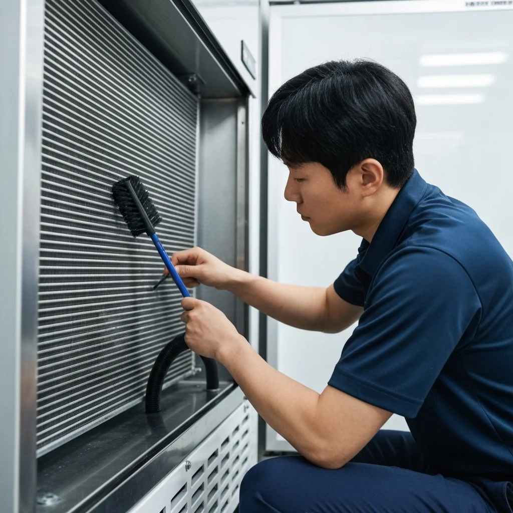 펍용냉장쇼케이스설치 - 쇼케이스_정기_점검
