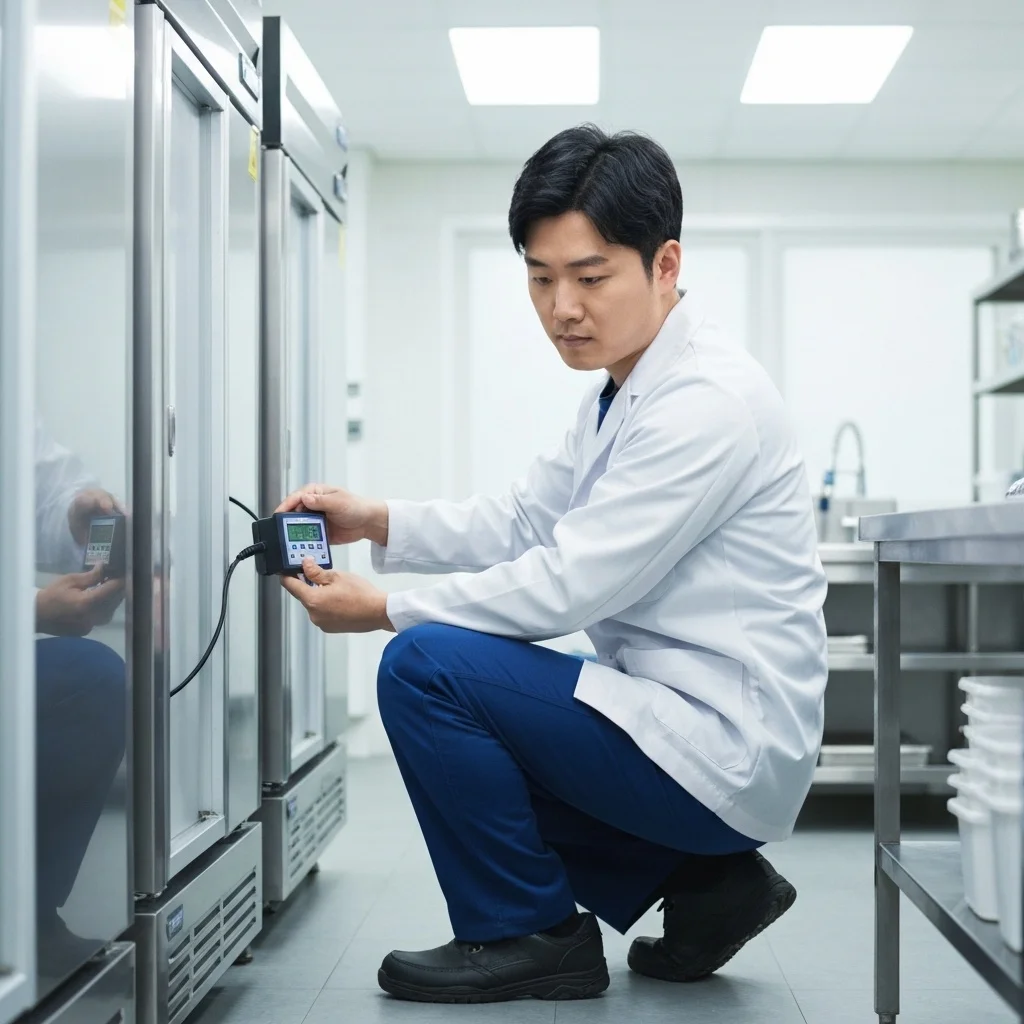 펍용냉장쇼케이스견적 - 정밀_온도_제어_시스템_설치