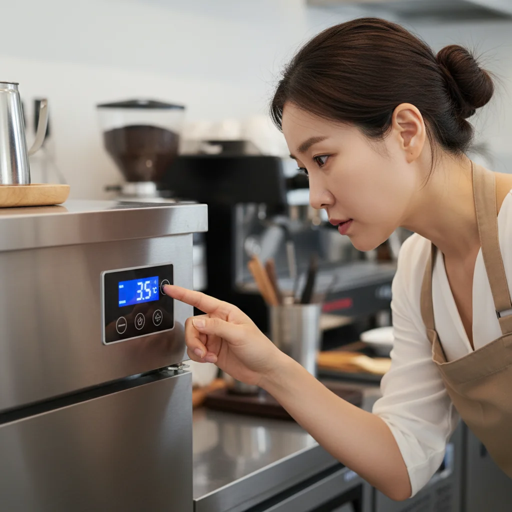 카운터냉장고 - 스마트한 온도 관리가 생명