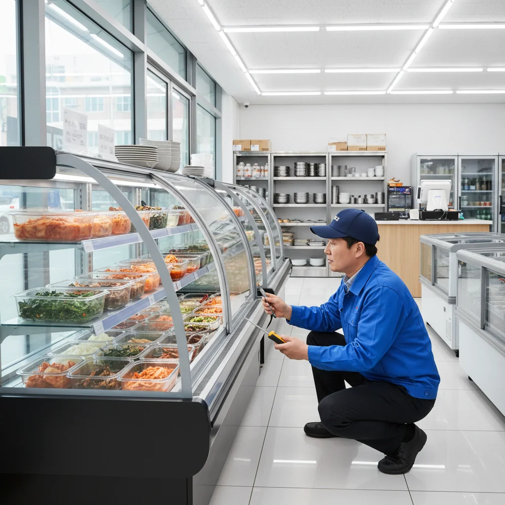 업소용반찬쇼케이스 - 2026년형_최신_쇼케이스_점검