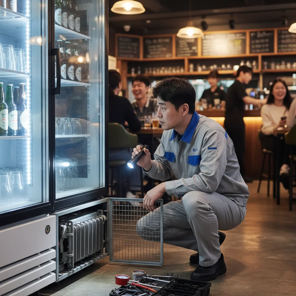 호프집용쇼케이스비용 - 중고_구매_전_기기_점검