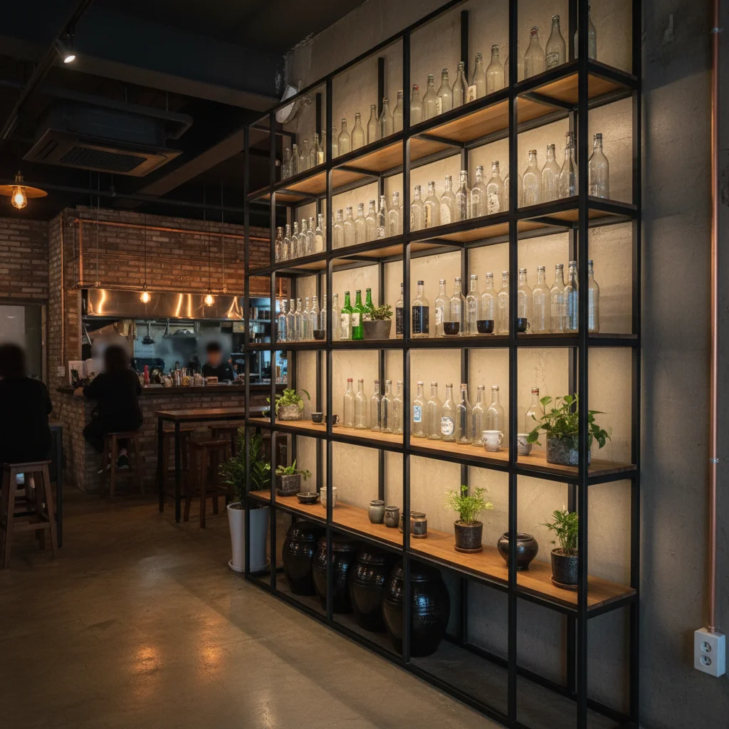 호프집용오픈다단쇼케이스저렴한곳 - 인테리어 완성은 쇼케이스