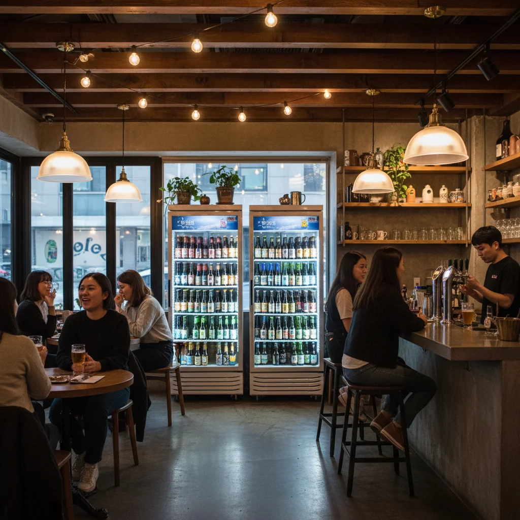 호프집용냉장쇼케이스저렴한곳 - 인테리어의 완성은 쇼케이스