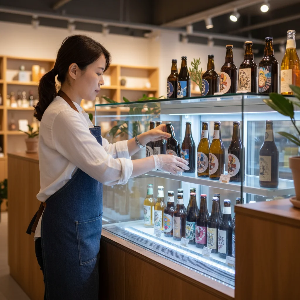 술보관용쇼케이스추천 - 효율적인 주류 진열과 공간 활용법