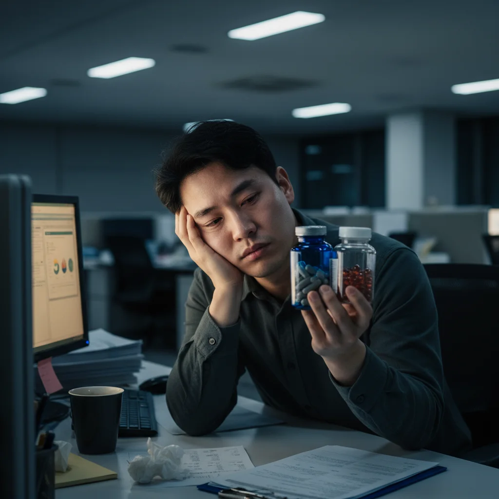 피로회복영양제 - 약국약 vs 직구약