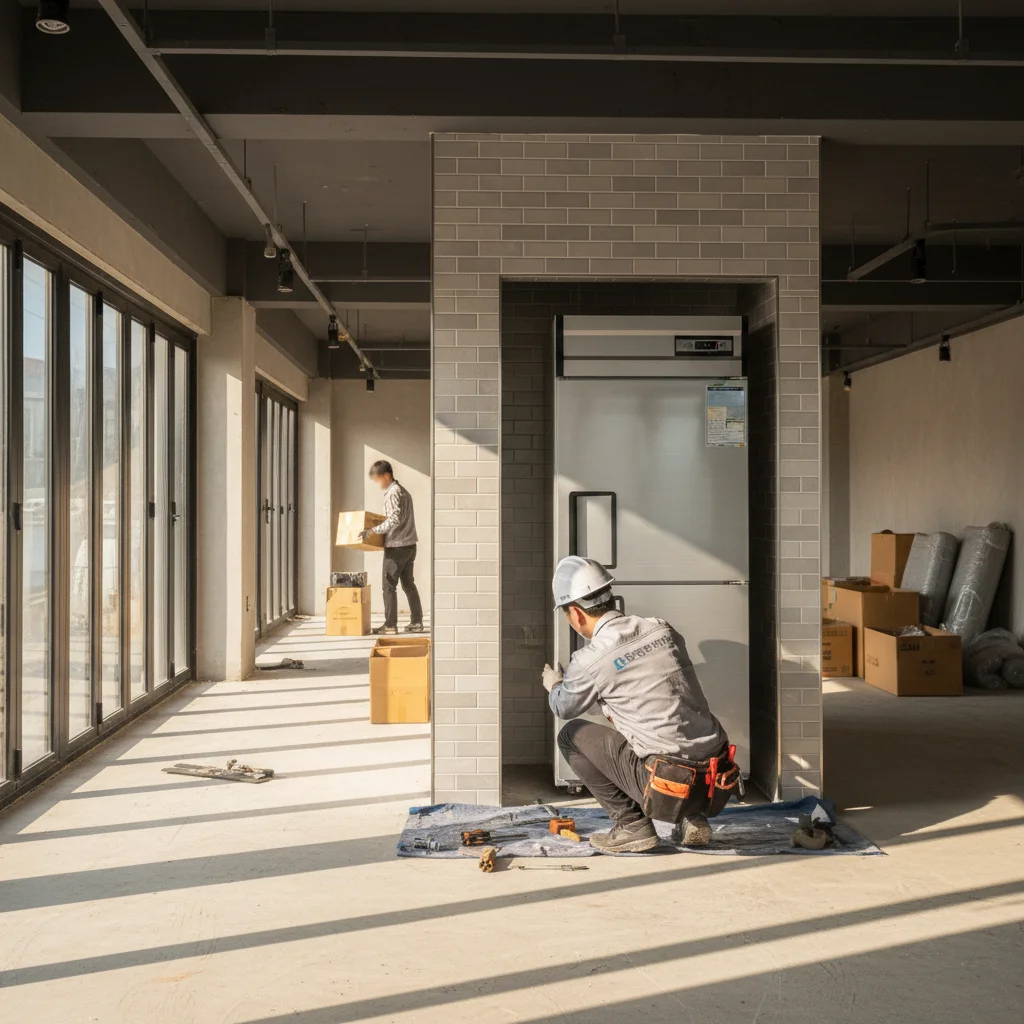 술보관용냉장고견적 - 전문가의 꼼꼼한 설치 과정