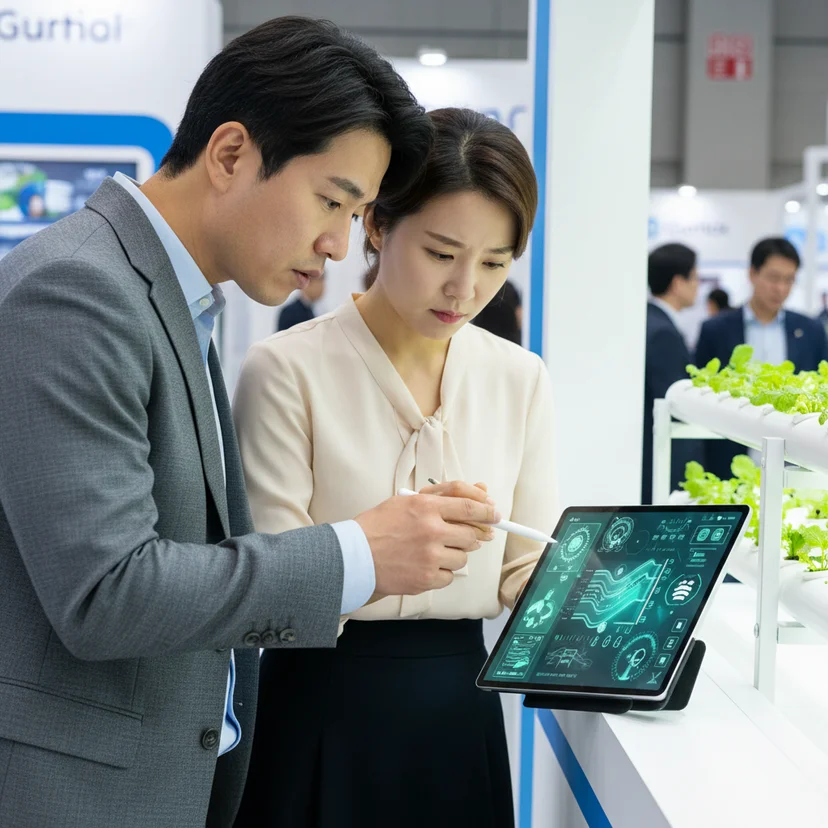 2024농업기술박람회 - 스마트팜 제어 시연