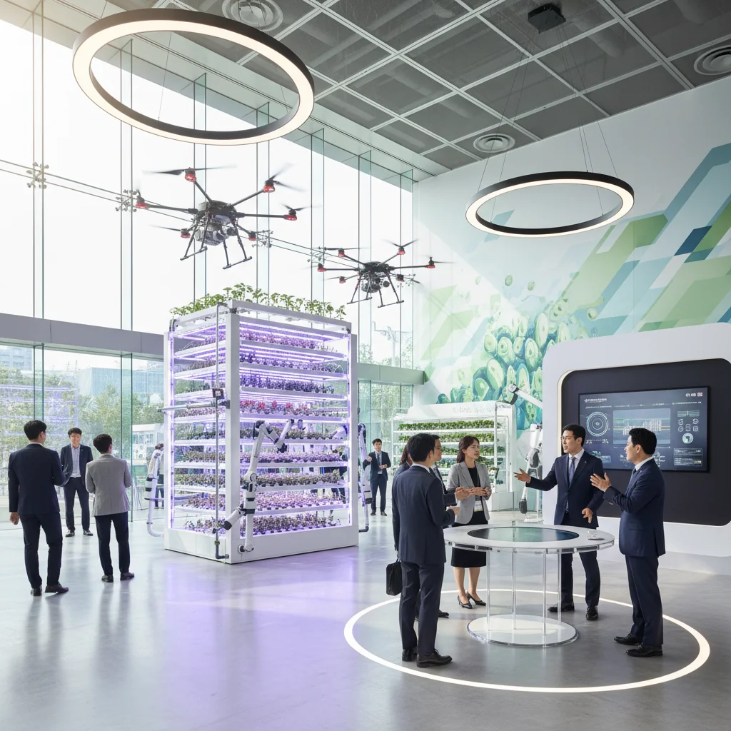 스마트팜전시 - 2026 스마트팜 전시회 현장 분위기
