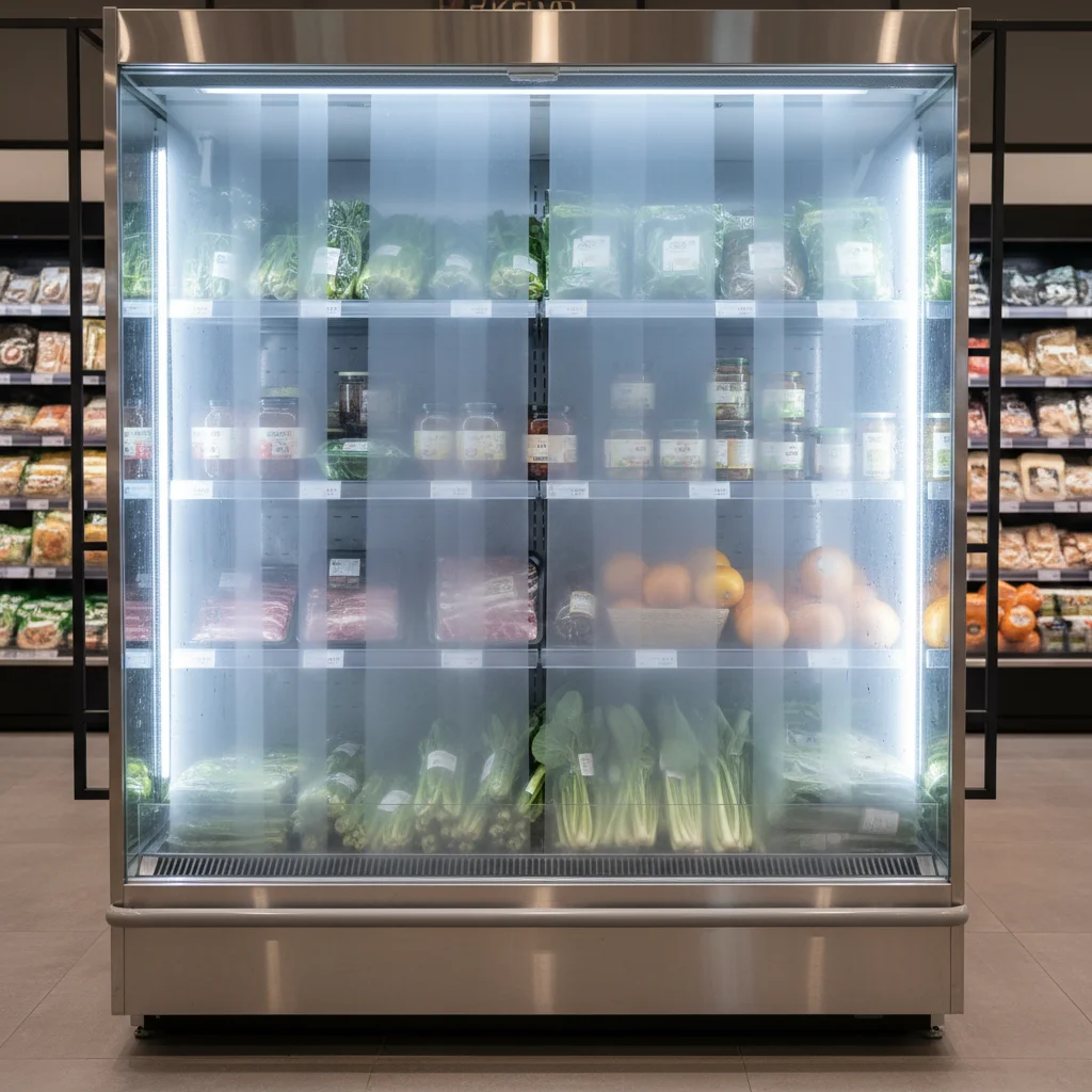 술보관용오픈쇼케이스제품추천 - 스테인리스 소재의 내구성