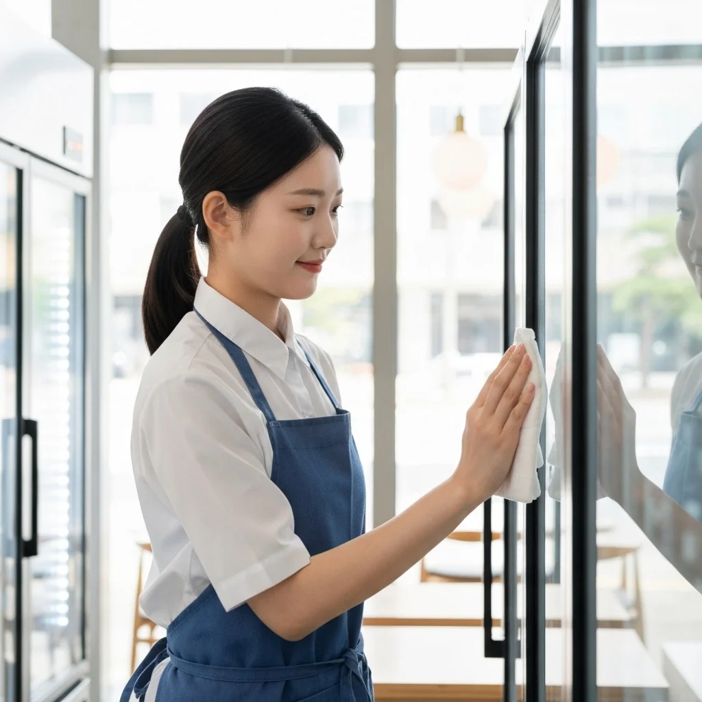 술보관용냉장쇼케이스설치 - 쇼케이스_유지관리법