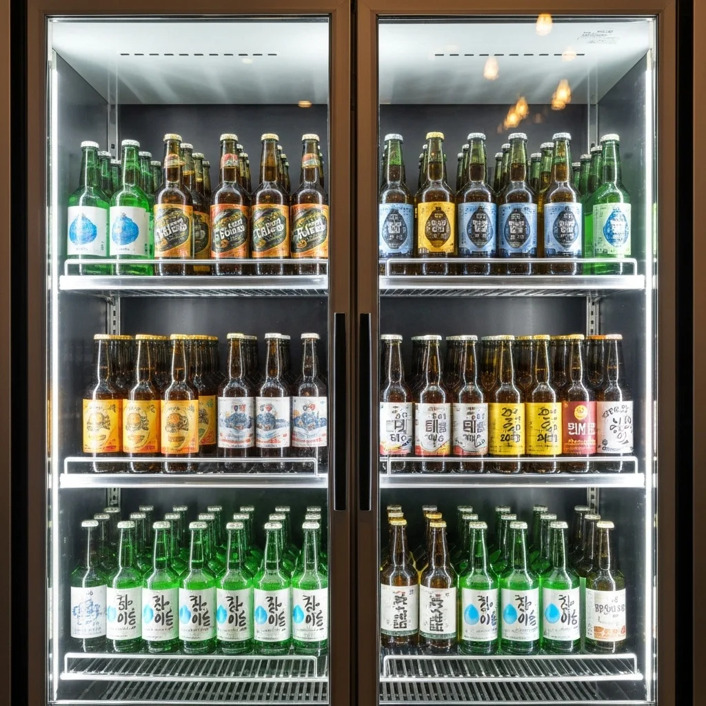 술보관용냉장쇼케이스설치 - 최적의_주류_진열