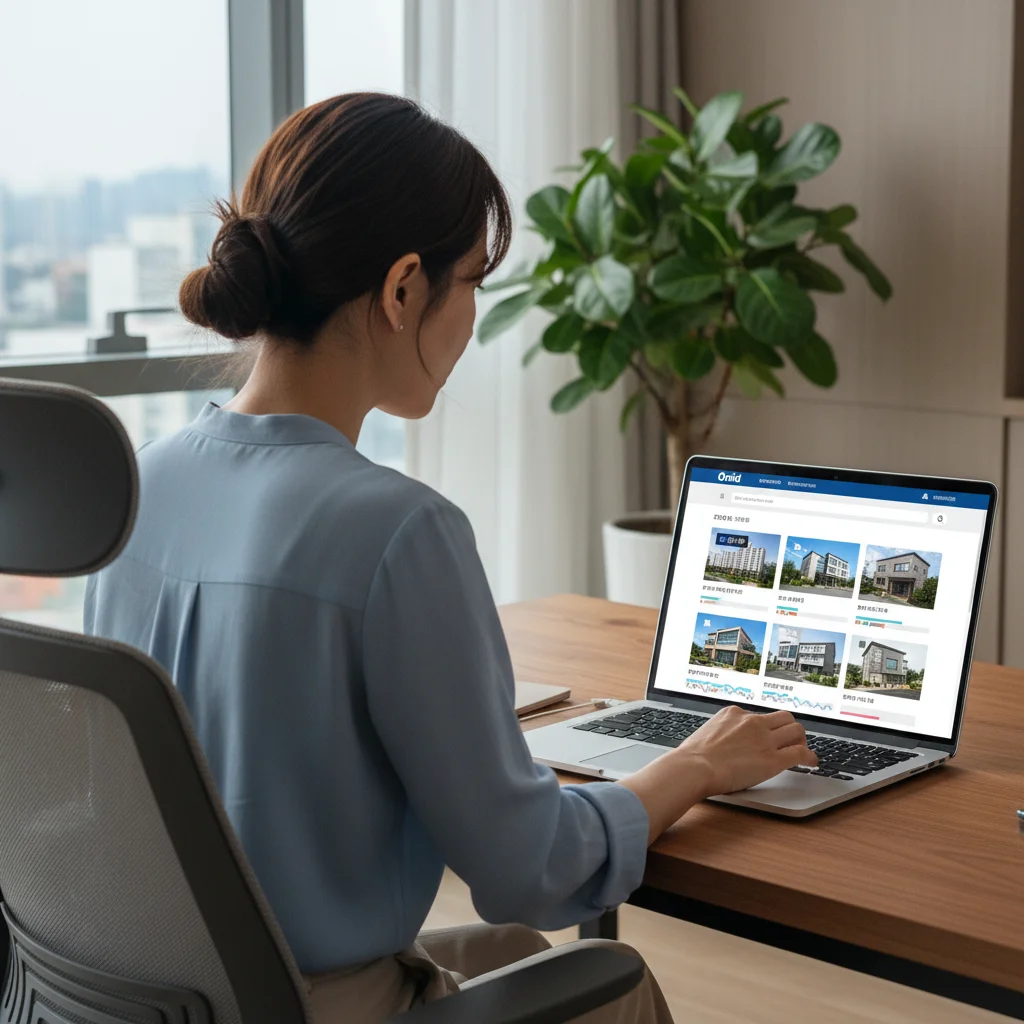 부동산공매 - 온비드 공매 입찰 화면