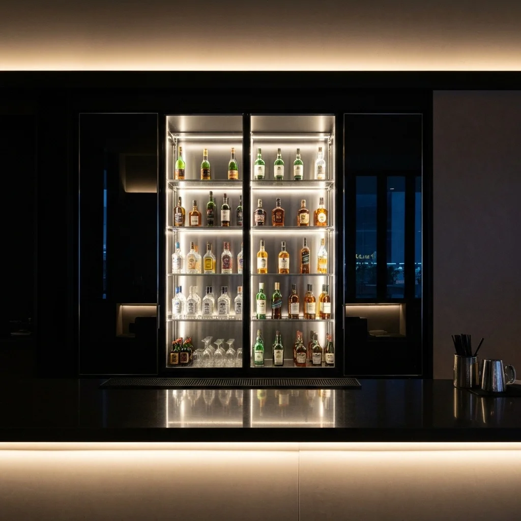 술보관용냉장쇼케이스제품추천 - 인테리어 맞춤 쇼케이스
