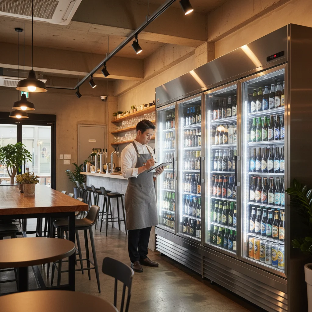 맥주보관용앞문쇼케이스비용 - 2026년형_최신_맥주쇼케이스