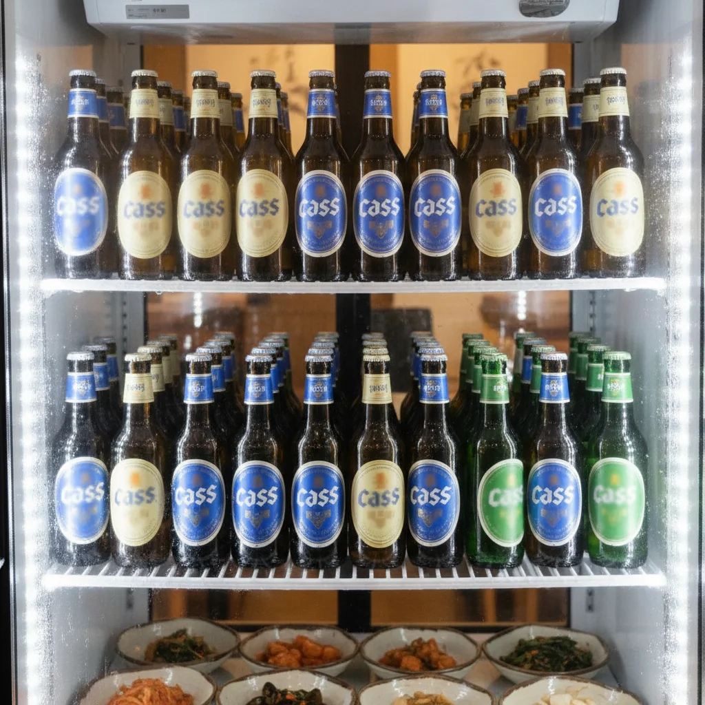 맥주보관용앞문쇼케이스제품 - 최적 온도 유지 맥주 보관