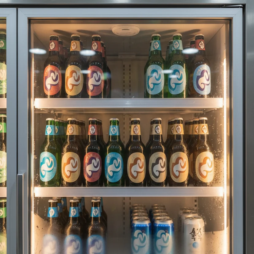 맥주보관용앞문쇼케이스제품추천 - 결로 방지 기술이 핵심입니다