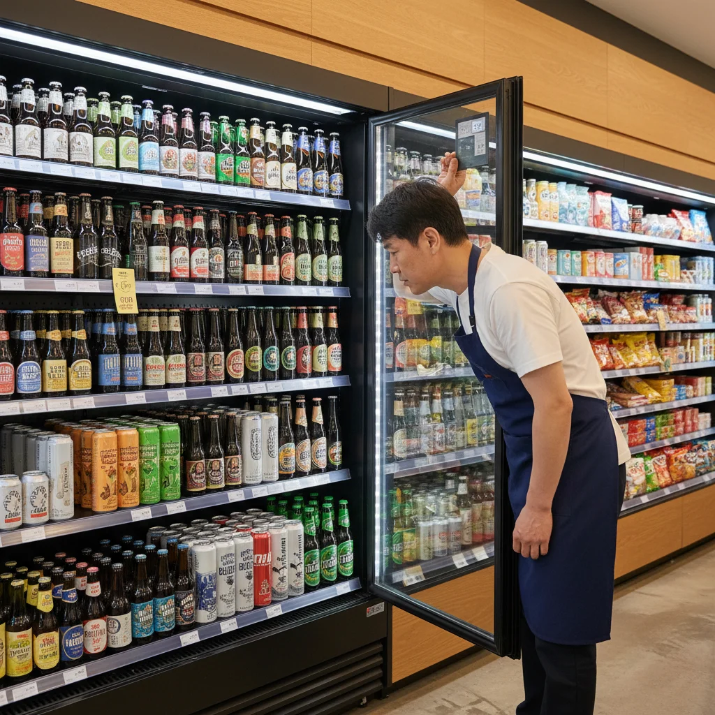 맥주보관용오픈다단쇼케이스싼곳 - 2026년형 오픈다단쇼케이스 실물