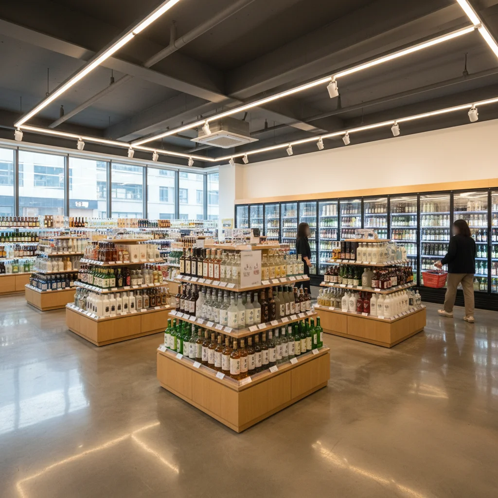 맥주보관용오픈다단쇼케이스싼곳 - 효율적인 쇼케이스 배치 사례