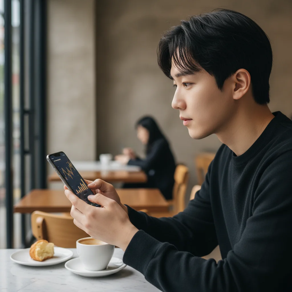 금계좌 - 스마트폰으로 금 시세 확인