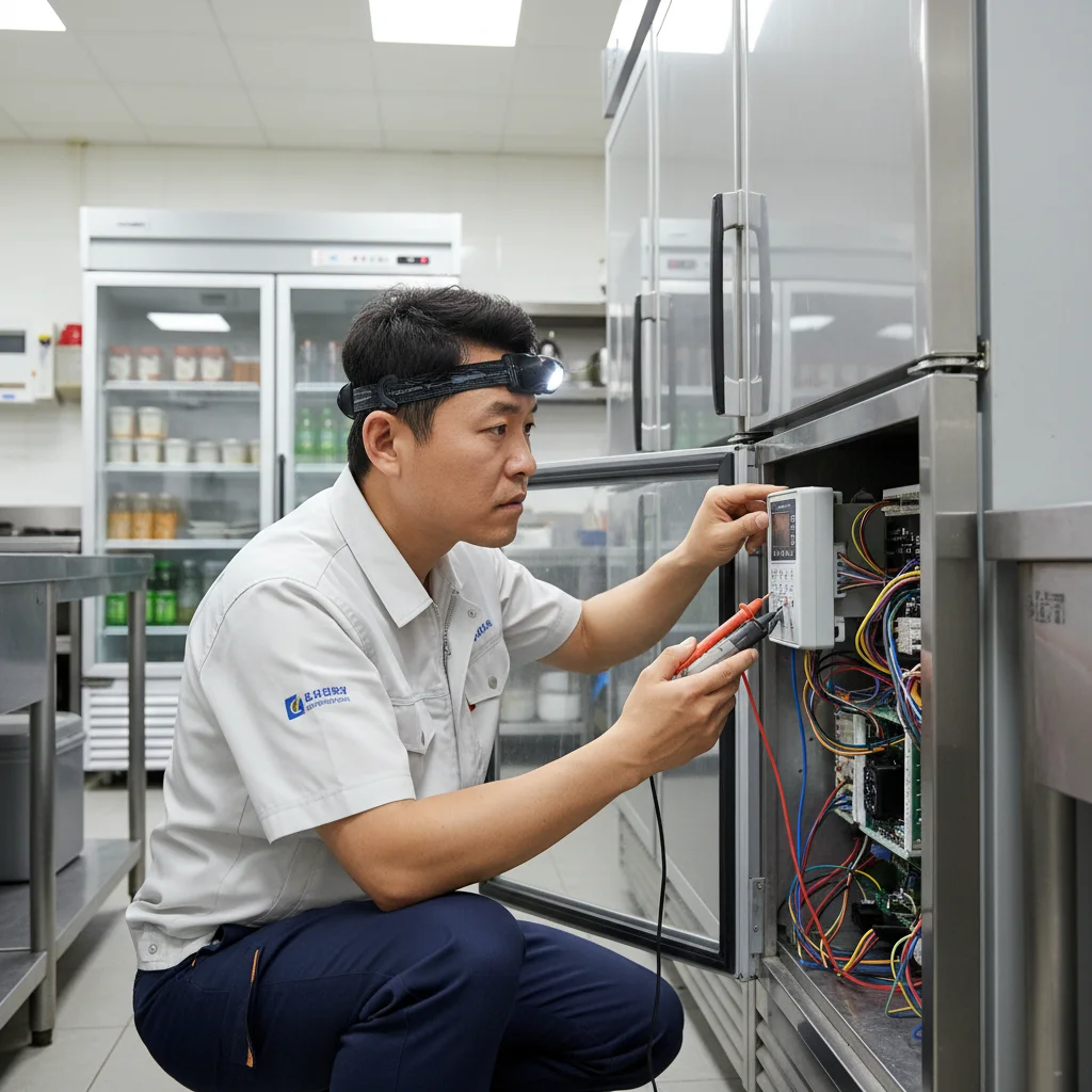 맥주보관용냉장쇼케이스제품추천 - 정밀 온도 제어 시스템 점검