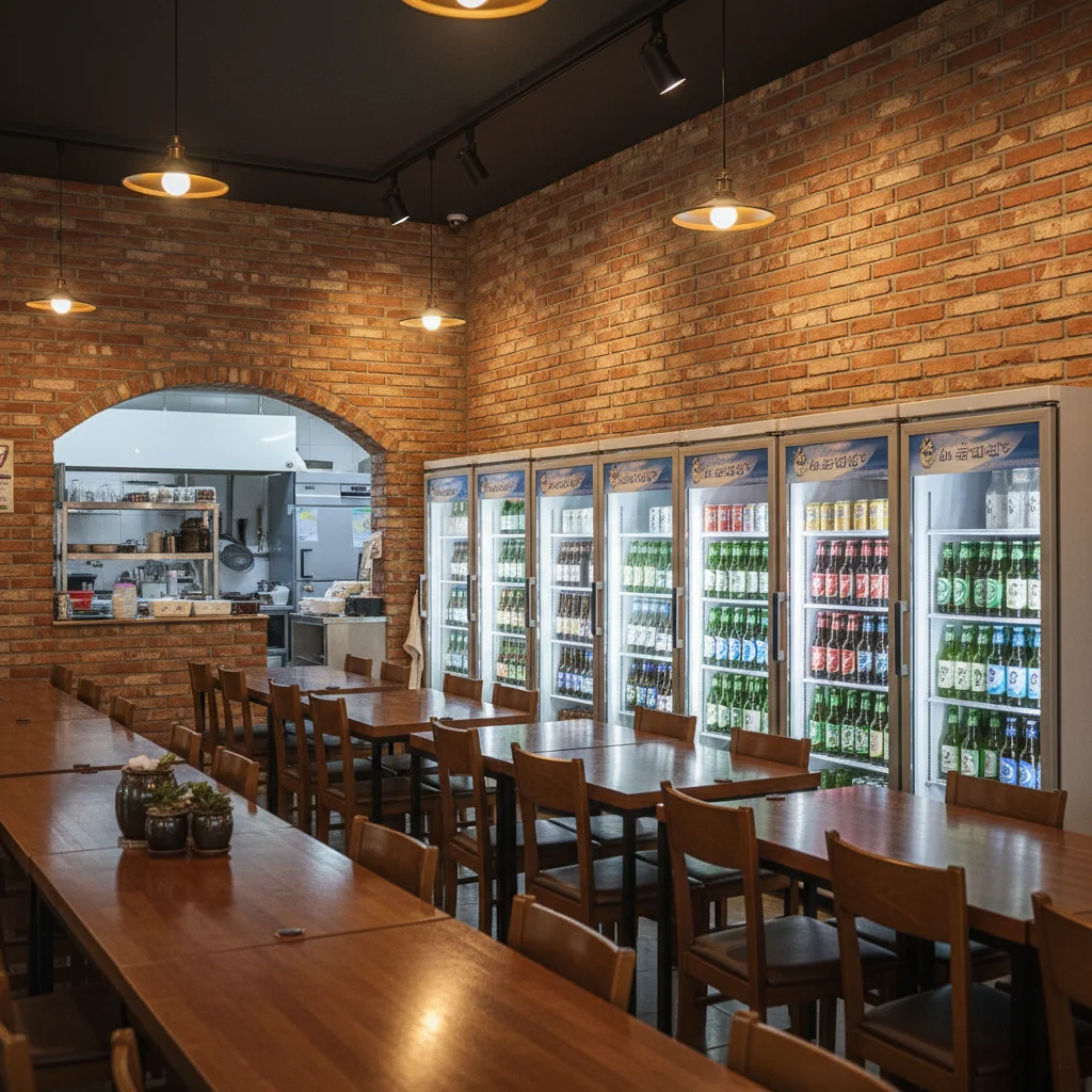 맥주보관용냉장쇼케이스제품추천 - 매장 인테리어와 조화로운 배치