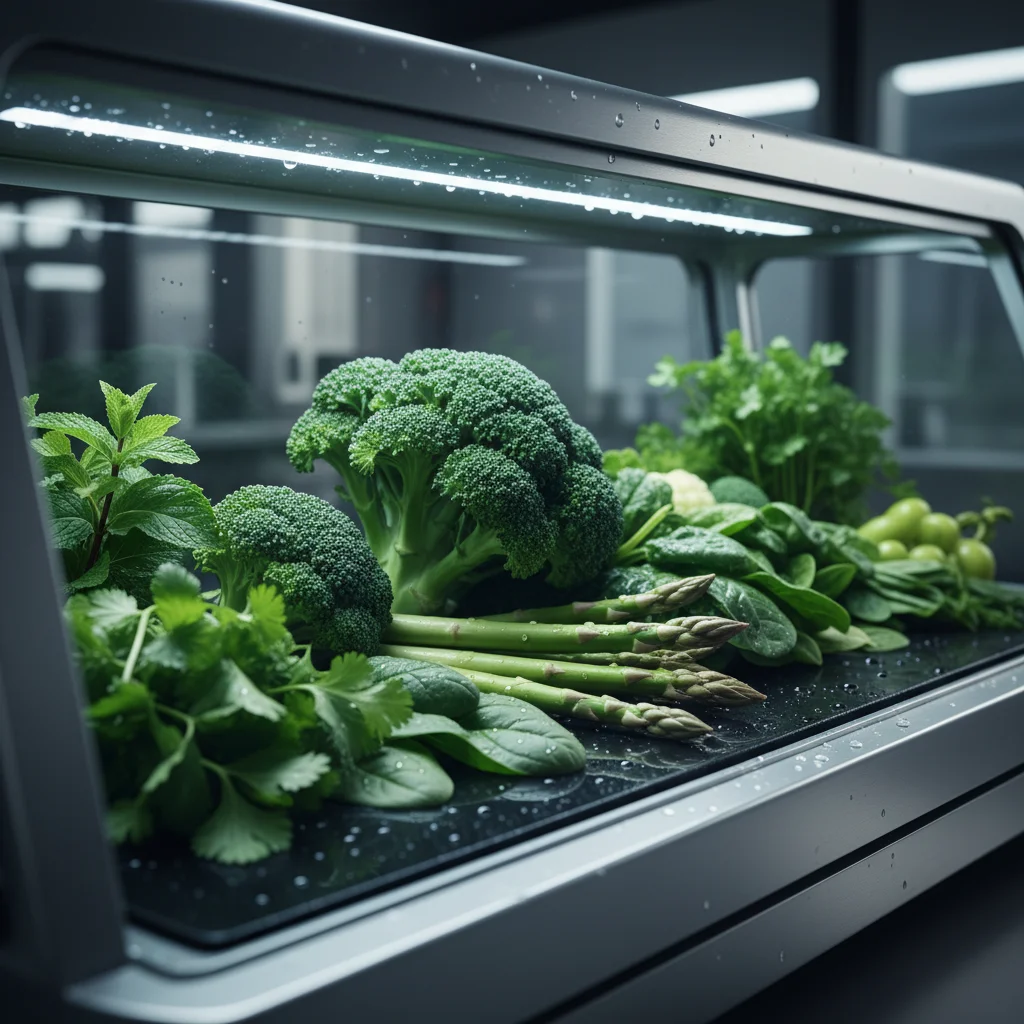 야채용알루미늄쇼케이스업체 - 습도_조절_신선도_테스트