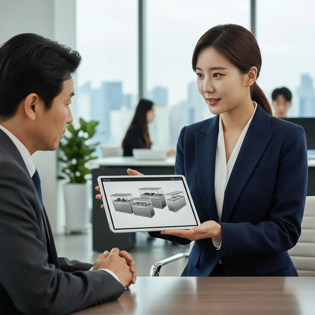 야채용알루미늄쇼케이스업체 - 전문가_맞춤_상담_현장