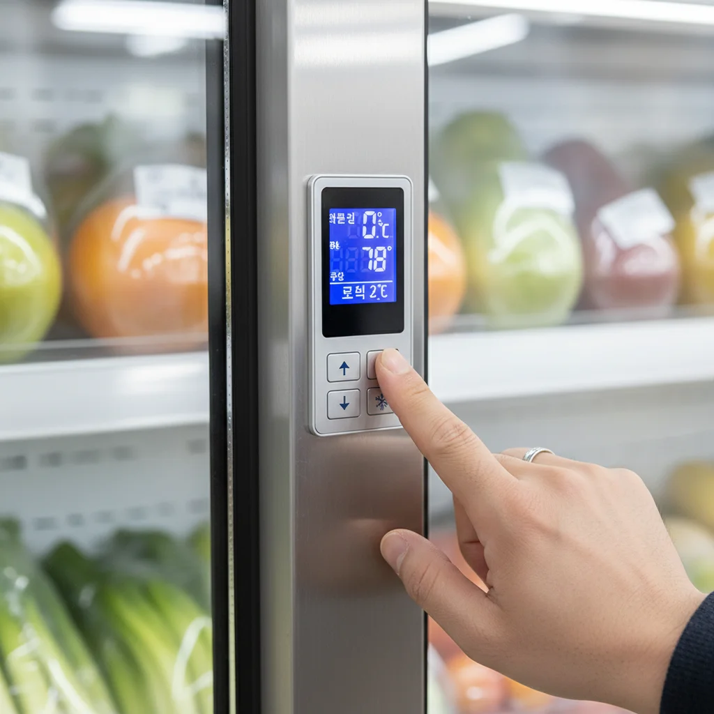 야채용알루미늄쇼케이스견적문의 - 정밀_온도_제어_시스템