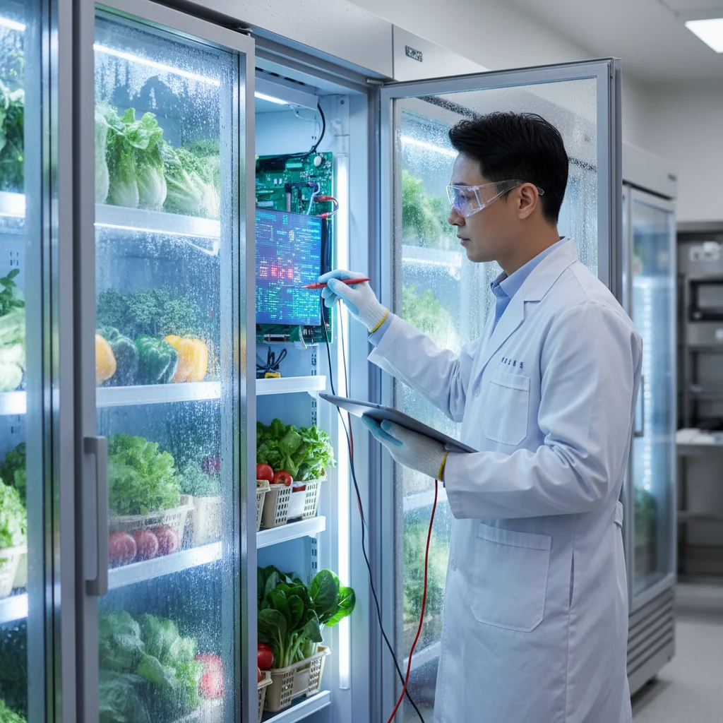 야채용LED쇼케이스견적문의 - 꼼꼼한 품질 검수 현장