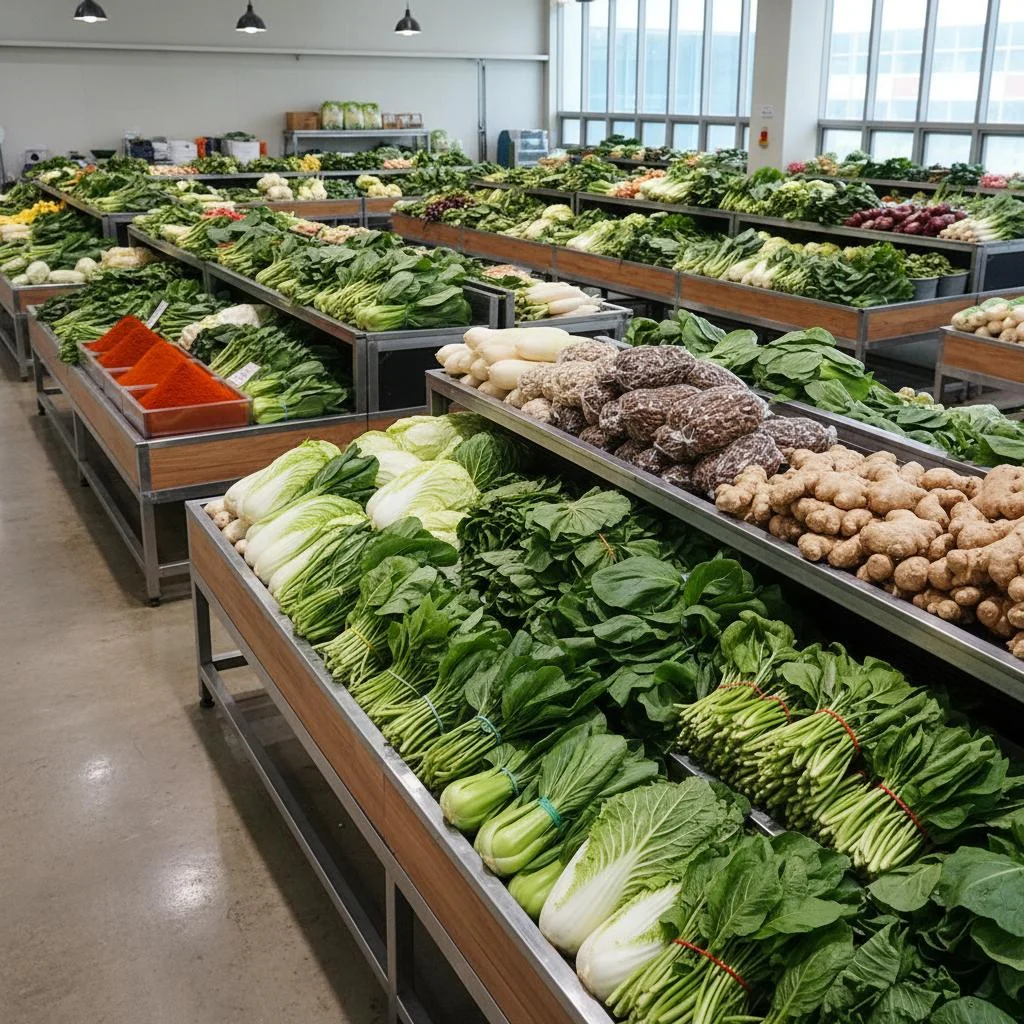 야채용오픈쇼케이스비용 - 최적의 온도로 유지되는 야채