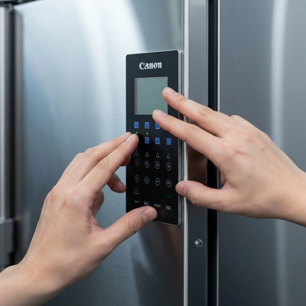 야채용오픈쇼케이스싼곳 - 정밀_온도_제어_시스템