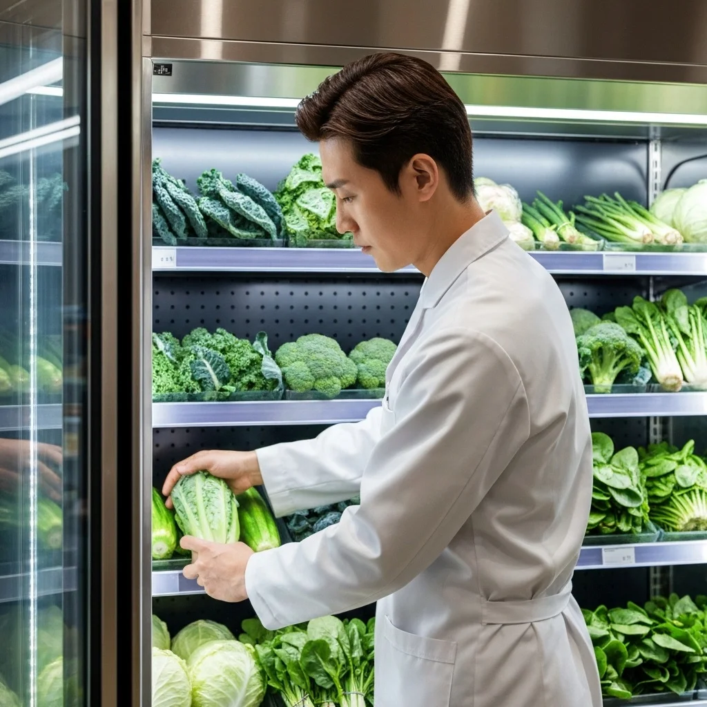 야채용뒷문쇼케이스견적문의 - 2026년형_야채쇼케이스_실제설치