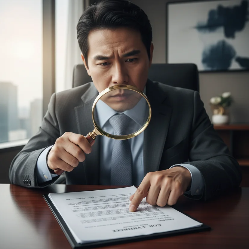 부동산거래 - 계약서 특약 확인