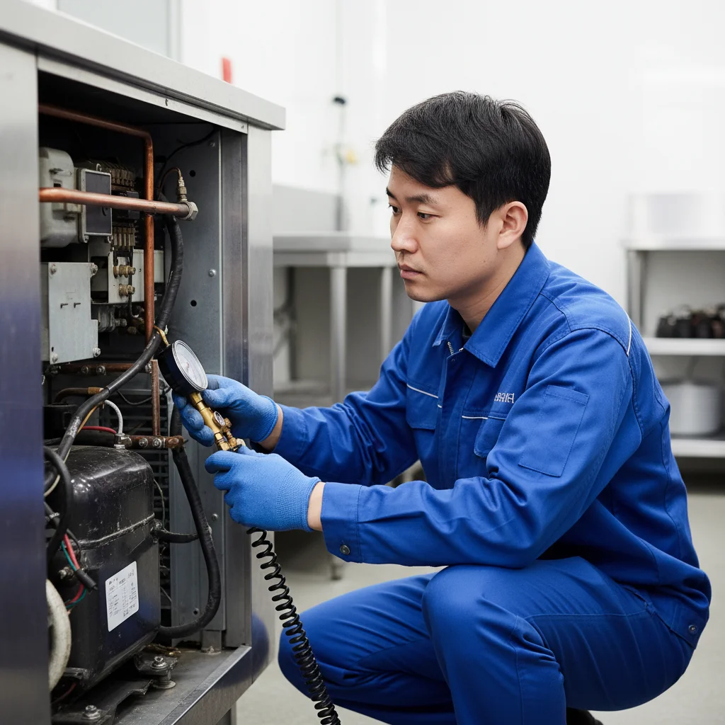 야채용오픈다단쇼케이스싼곳 - 쇼케이스의 심장, 콤프레셔 확인 필수