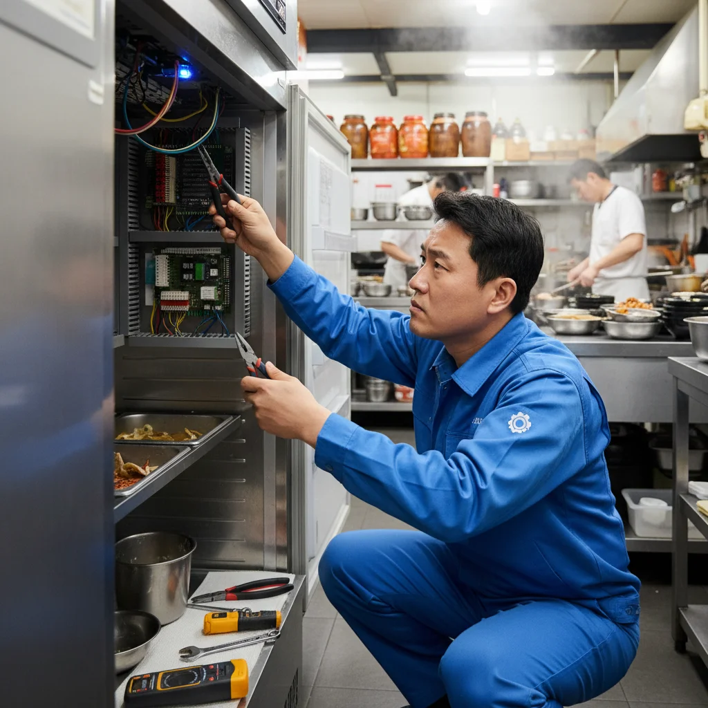 야채용냉장쇼케이스추천 - 전문가의_철저한_사후관리